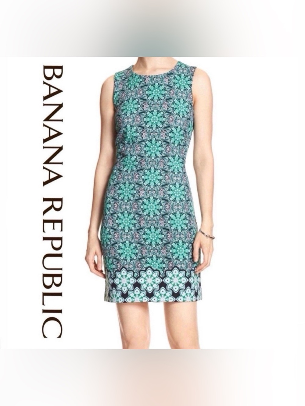 NWOT Banana Republic Sleeveless Sheath Dress Size 8 PRICE FIRM